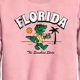 thumbnail image 2 of Instant Message - Florida, The Sunshine State - Toddler & Youth Crewneck Fleece Sweatshirt, 2 of 5