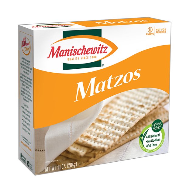 Manischewitz Matzo Cracker, 8 Ounce 24 per case.