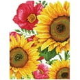 thumbnail image 2 of Diamond Dotz Poppies & Sunflowers Diamond Painting Kits for Adults - Floral Diamond Art Kits a Relaxing Creative Craft Kit with Dotz Gems 13.6x10.5, 2 of 3