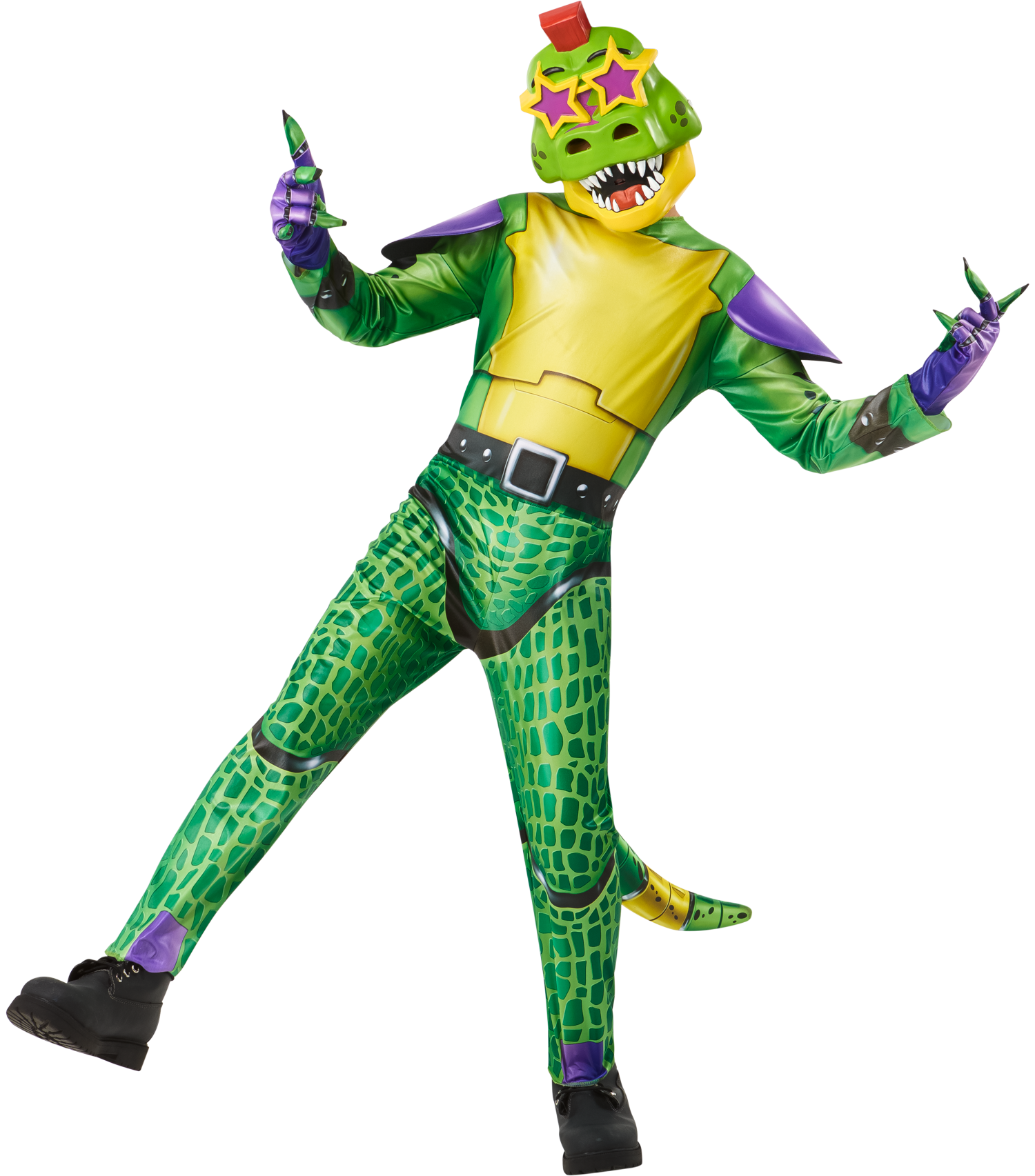 Five Nights at Freddy's Gator Halloween Costume for Children, Boys' Size M (8), by Rubies