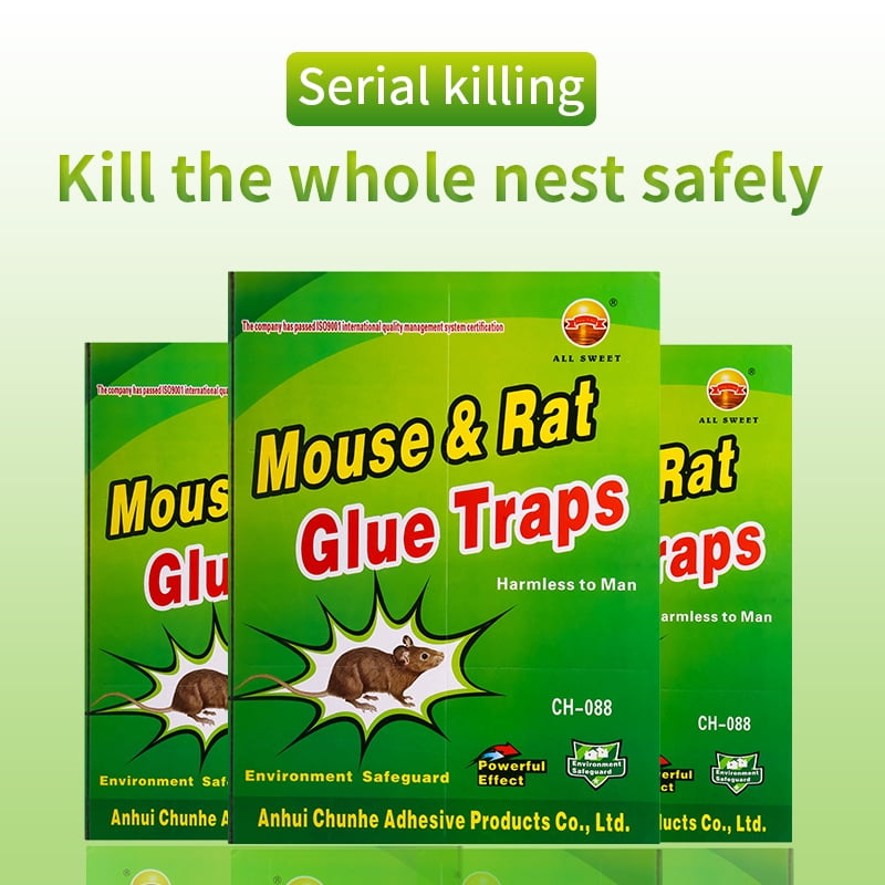 Xl Large Heavy Duty Pre-baited Pad And Pre-baited Pads Pest Trap Indoor For  Home Mousetrap Glue Trap Sticky Mouse Trap Works Catch Snakes Mice Spiders  Roaches - Temu