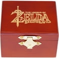 thumbnail image 3 of Youtang The Legend of Zelda Music Box Carved Wood Musical Box Wind Up Mechanism Colockwork Gift for Christmas,Birthday,Valentine's Day (Tune:Song of Storms from Ocarina of Time, Gold), 3 of 5