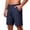 Navy, variant on Fgvctg Mens Shorts Casual Stretch Cargo Short Dressy Classic Fit Elastic Waist Summer Beach Work Pant Waistband Plus Size Shorts with Pockets,White,XL