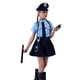 thumbnail image 3 of Disfraz de policía para niñas, disfraz de Cosplay de una pieza, vestido elegante de Halloween, 3 of 5