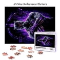 thumbnail image 6 of Unique 500 Pieces Picture Puzzle Black Panther Jigsaw Puzzles Cartoon Wooden Puzzle Large Puzzle Game Artwork Family Decorations Puzzle, 6 of 9