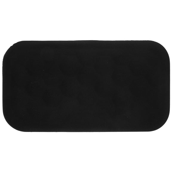 COMPUKAS Black Memory Foam Ergonomic Mouse Wrist Rest Small Size