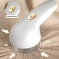 thumbnail image 4 of USB Lint Remover, 6 Stainless Steel Blade Fabric Shaver, Fuzz Remover for Clothes Bed Sheets Socks, Efficient Pilling Removal, Rechargeable, Portable, 4 of 9