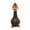 Black, variant on BELOVING Rubber Chicken Screaming Shrilling Puppy Chewing Brown 17x6cm Black