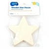 Hello Hobby Wooden Stars, 6-Pack, 0.07 lbs