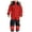 Red, variant on Kids Snow Suits One-Piece Snow Suit for Kids Girls Boys Waterproof Windproof Ski Suits Snowboarding Ski Suits Kids Snowsuit