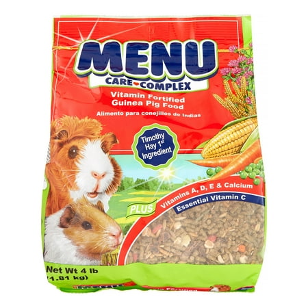 Vitakraft Menu Care Complex Guinea Pig Food, 4 (The Best Guinea Pig Food)