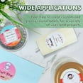 thumbnail image 3 of 3PACKS Bulk Koala Round Labels 2 Inch Glossy White - 900 Printable Circle Labels for Inkjet and Laser Printer, Blank Round Sticker,  DIY Manson Jar , Canning, Soap Labels, 3 of 13