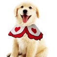 thumbnail image 2 of Babero para cachorro, 2 uds., pañuelo tejido para mascotas, bufanda para perro, Collar confiable y duradero Jadeshay A, 2 of 8