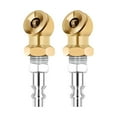 thumbnail image 1 of Riwesomey Conector de válvula de aire portátil de 2 piezas, inflado rápido y sin complicaciones, ampliamente fácil de duradero Herramientas eléctricas, 1 of 6