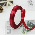 thumbnail image 4 of CSChome Christmas Ribbon Gift Wrapping Ribbon 2 Rolls Elegant DIY Candy Box Ribbon for Wedding Party Decoration, 4 of 6
