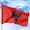 Albania, variant on Greece Outdoor Flag (2x3ft) by DreamController - Durable, Fade-Resistant Polyester, Double-Stitched, Brass Grommets - HD Printed Southern Europe Flag - Made in USA