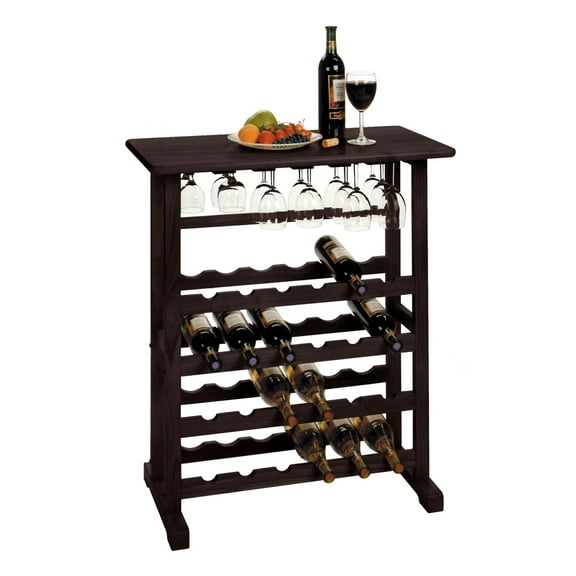 Vinny Wine Rack Espresso