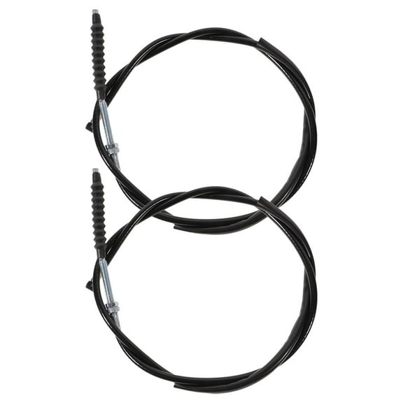 Zehuanyu  2 Pcs Go Cart Throttle Cable Motorized Bike Clutch Off-road ATV Black
