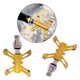 thumbnail image 5 of Pedales de bicicleta de aleación de aluminio, rosca de 14 mm, componentes de dorado Sunnimix Pedal de bicicleta ligero, 5 of 8