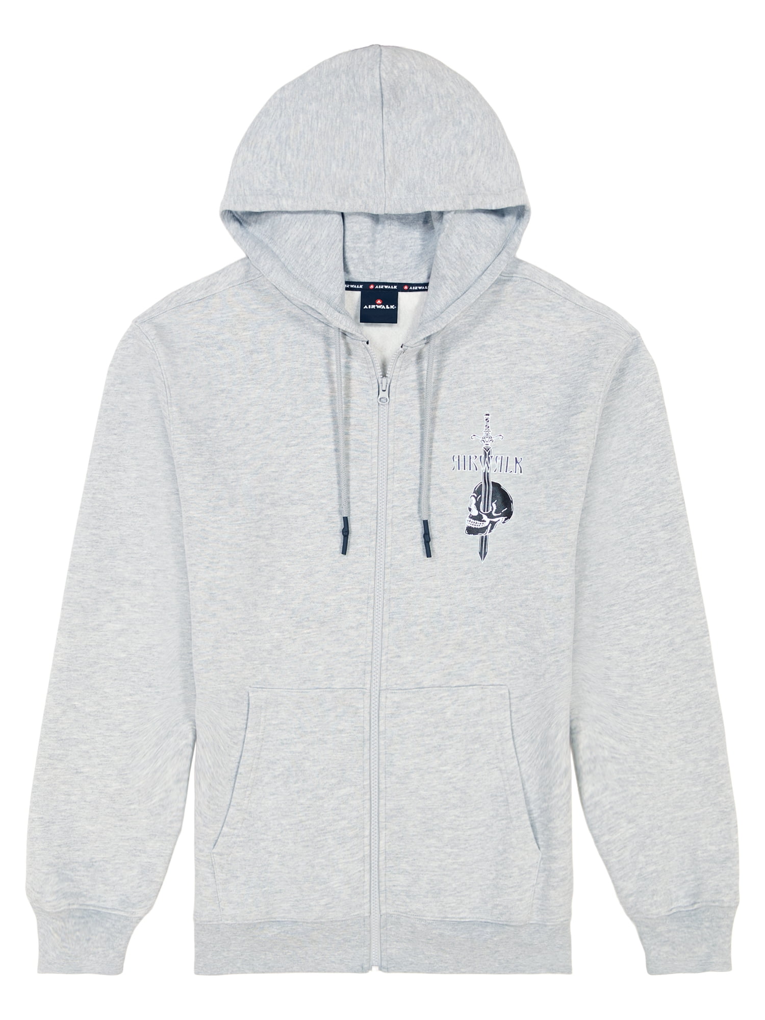 Airwalk Men's & Big Men's Zip Up Hoodie Sweatshirt, Sizes XS-4XL