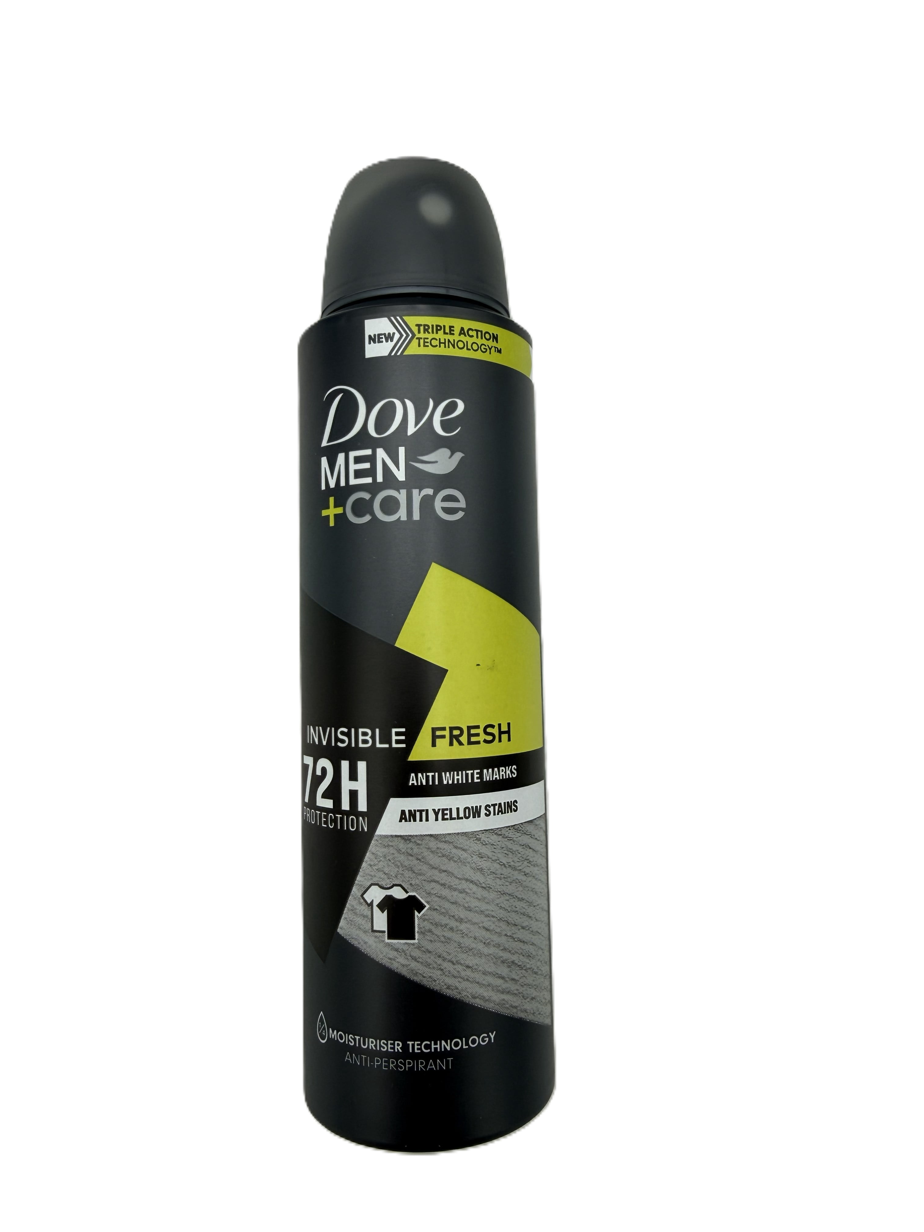 Pack of 7 Dove Men 72hr. Protection 150ml Each