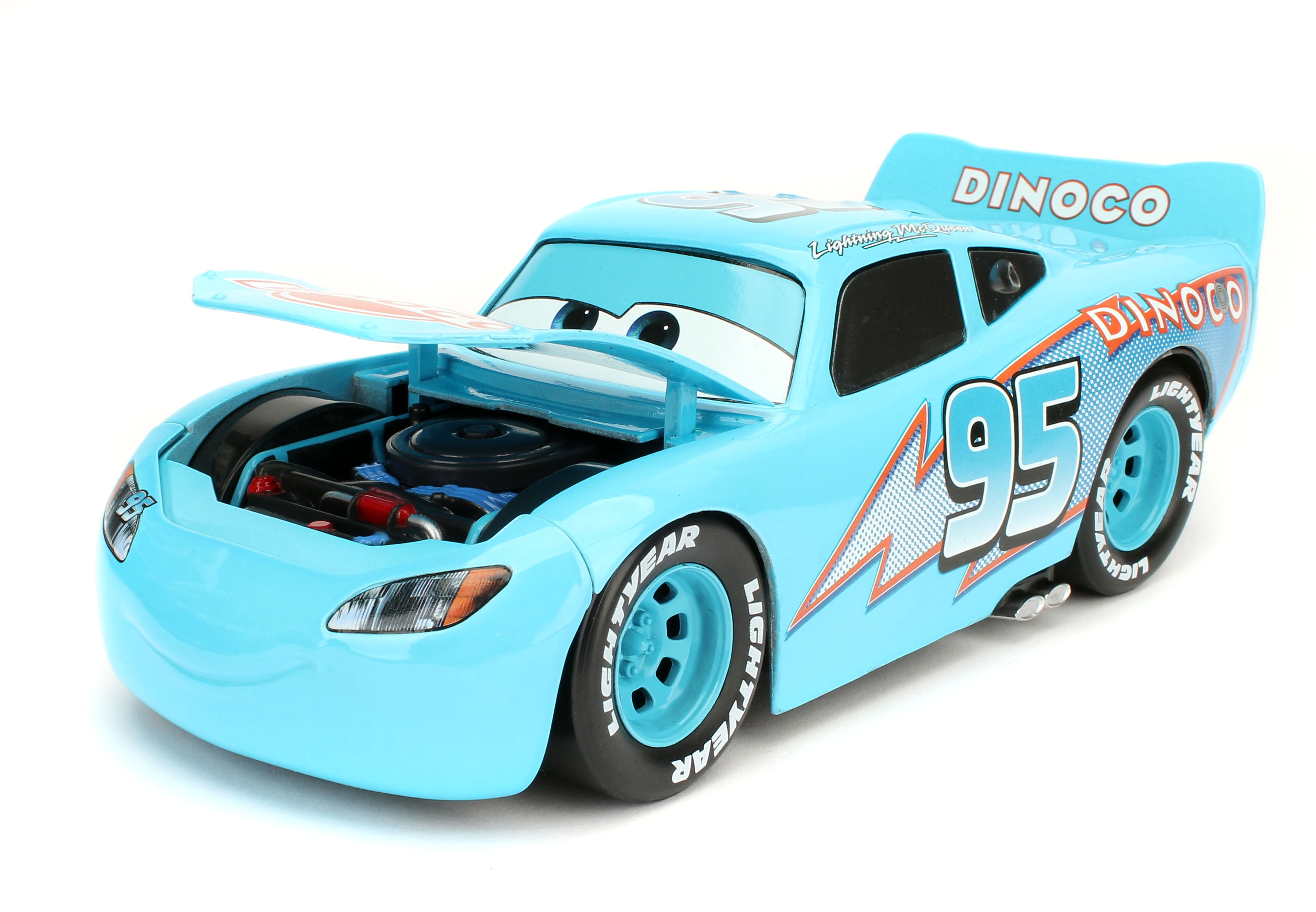 1:24 Lightning McQueen Dinoco (Cars)