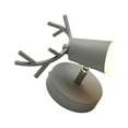 thumbnail image 2 of Decodeary LED Wall-mounted Lamp Modern Wall Lights Bedroom Corridor Lighting Tool Grey, 2 of 6