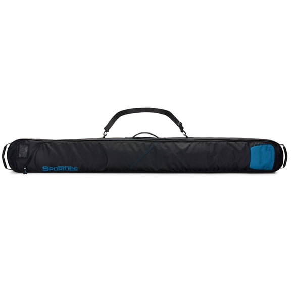 Sportube Wanderer Ski Sleeve Lightweight Bag with Full-Length Zipper Compartment, Azure