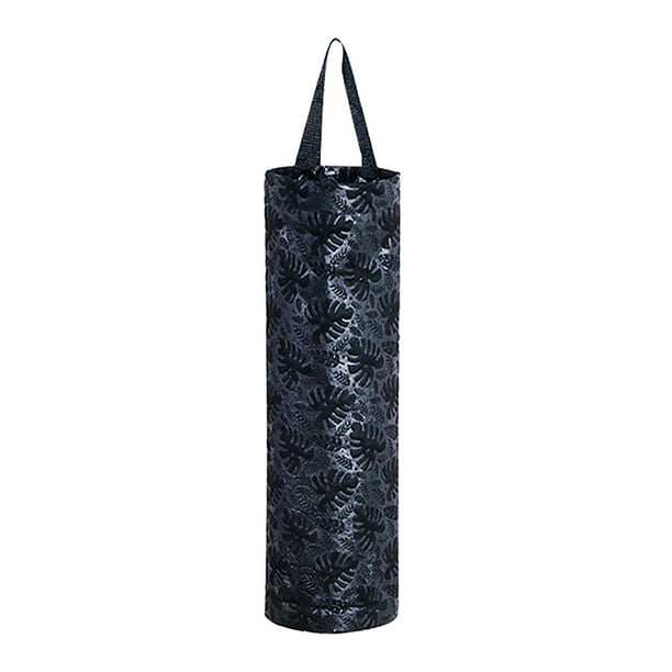 Bolsa de basura para colgar en la cocina - Tela de malla, diseño con tirador inferior, para bolsas de plástico/verduras