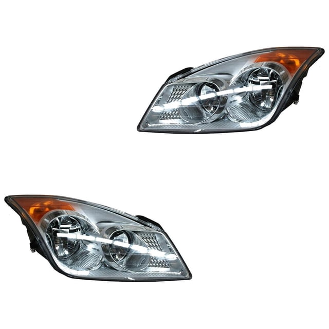 PAR FAROS GENERICA Compatible con Ford Fiesta 2008 - 2010 1 par Producto Nuevo
