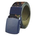 thumbnail image 1 of Cinturón de nailon sin metal de camuflaje para hombre, cinturón de entrenamiento táctico para exteriores, 1 of 5