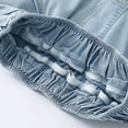 thumbnail image 6 of UACY Boys Baggy Jeans Preppy Y2K Vintage Straight Wide Leg Denim Pants Teen High Waisted Loose Trousers (Blue, 8-9 Years), 6 of 9