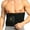 Black ( Width: 9'',Length: 46'' ), variant on Yosoo Waist Trimmer Belt - Neoprene Waist Sweat Band for Slimmer Water Weight Loss Mobile Sauna Tummy Tuck Belts Strengthen Tummy Abs During Exercising Workout