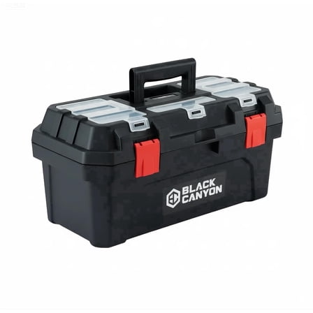 DEWALT, Tool Box, DWAN2190, Tough Case Medium, Yellow - Walmart.com