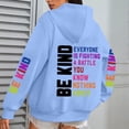 thumbnail image 2 of Trendy Women Hoodie Tops Streetwear y2k Long Sleeve Letter Print Oversize Loose Pullover Sweatshirts With Pocket, 2 of 6