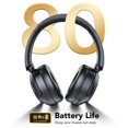 thumbnail image 3 of Auriculares TIMU híbridos con cancelación activa de ruido, Bluetooth 5.4, inalámbricos, 80 h, 3 of 7