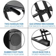 thumbnail image 2 of Mount-It! Height Adjustable Standing Desk Converter Monitor Riser, 35" Tabletop Sit-Stand Workstation, 2 of 6