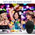 thumbnail image 3 of DORNLAT Altavoces Bluetooth con forma de calavera, altavoz inalámbrico portátil con micrófono incorporado, altavoz estéreo de graves de diseño creativo y fresco para Halloween, fiestas, viajes, exteri, 3 of 5