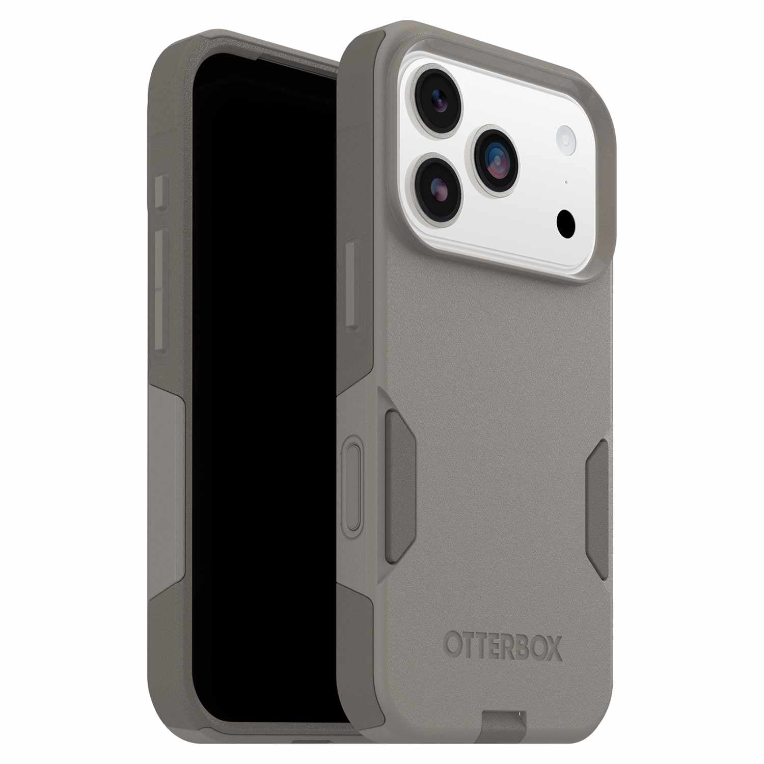 OtterBox Étui Commuter MagSafe avec Contrôle de la Caméra Cottonwood Glen (Beige) pour iPhone 17