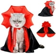 thumbnail image 1 of Dog Cape Pet Cat Cape Dog Witch For Small And Medium Dogs Cats Puppies Funny Dog Pet Clothes Rack Pet Clothes for Small Dogs Girl Pet Clothes for Small Dogs Boy Pet Clothes for Small Dogs Tutu Pet, 1 of 3