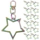 thumbnail image 1 of 30 piezas de llavero con broche de resorte en forma de estrella, gancho a presión, accesorios para llavero, 1 of 7