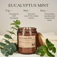 thumbnail image 2 of Set de regalo Candle M&SENSE de cera de soja con aroma a eucalipto y menta, 200 ml, 2 of 6
