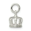 thumbnail image 2 of White Sterling Silver Charm Pendant 11 mm 9 Crown, 2 of 3