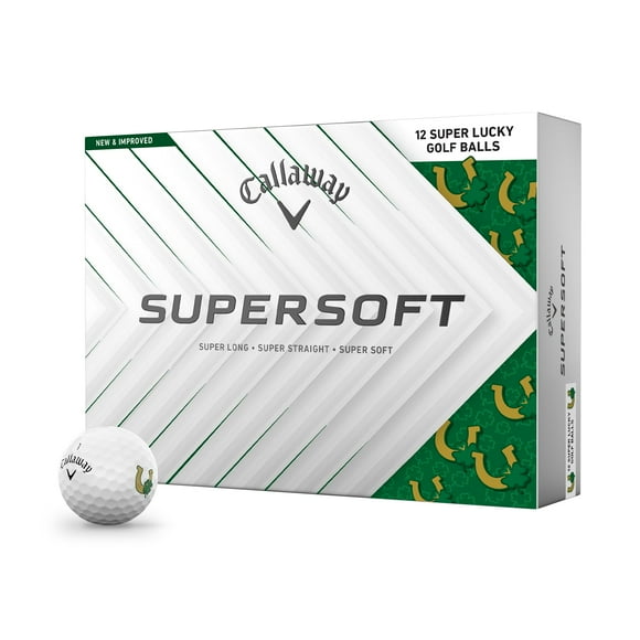 Pelotas de golf Callaway Golf Supersoft 2025 Lucky