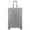 Felicity Silver, variant on Tulum Extra Large Luggage Hardside, Luxurious Travel Suitcase by Mia K - Black