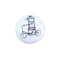 thumbnail image 1 of Riwesomey Tiradores de cajón de estilo nórdico, tiradores de muebles, pomos circulares modernos para habitación de niños, accesorios para armario y Herramientas y ferretería chico de la bicicleta Riwesomey TO012045-08, 1 of 6