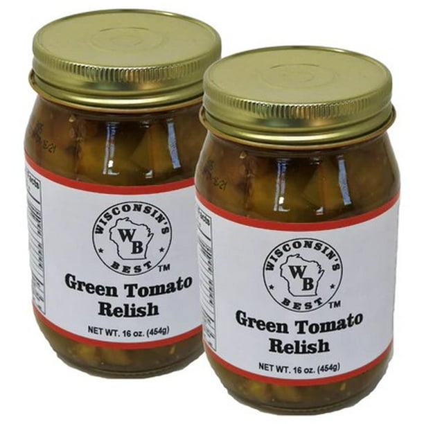 Wisconsin's Best Green Tomato Relish, 16 Oz Jar, 2 Ct. Sweet and spicy green tomatoes. Nothing goes better with fried catfish! Add Condiments and ...
