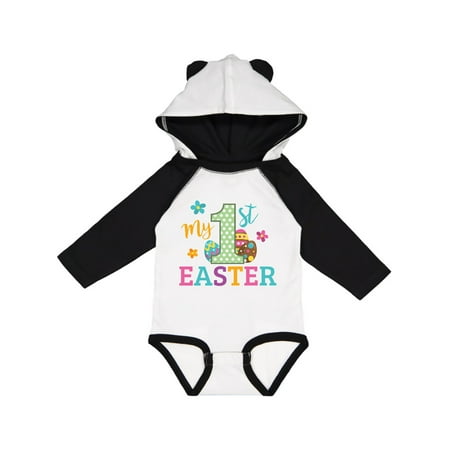 

Inktastic My 1st Easter Gift Baby Boy or Baby Girl Long Sleeve Bodysuit