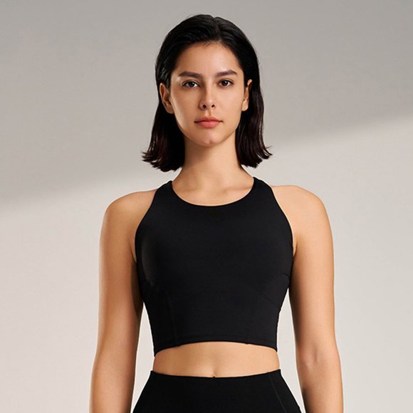 Women's Sport Bras Clearance Deals Light Support Sports Bras for Women Women Sports Top Women Sports Bra Compression Sports Bras for Women(Black)
