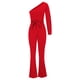 thumbnail image 4 of ICHUANYI Liquidación Mujer Moda Verano Sólido Casual Manga Larga Un Hombro Vendaje Suspender Mono ICHUANYI WER202308232574, 4 of 6